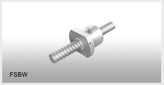 External Ball Series Nut With Flange Ballscrew