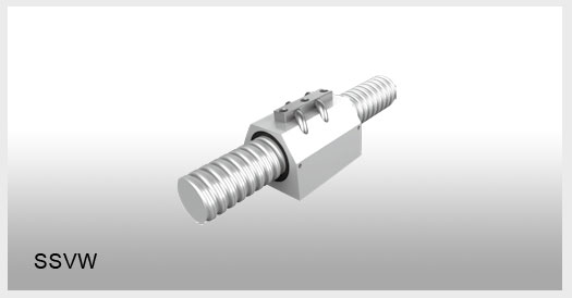 SSVE Extrusive Type Square Nut Flange Ballscrew