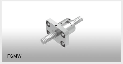 FSMW Miniature Type Nuts Flange Ballscrew